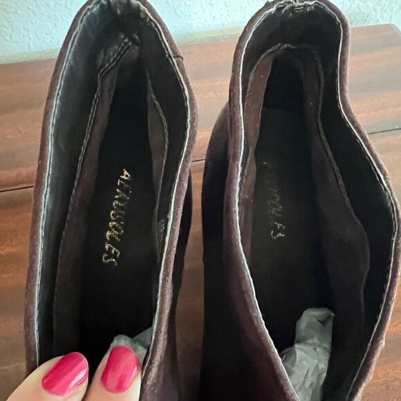 Aerosoles Brown Faux Suede Winterstrole Ankle Boots. Size 7M. Great Condition! - Picture 7 of 10